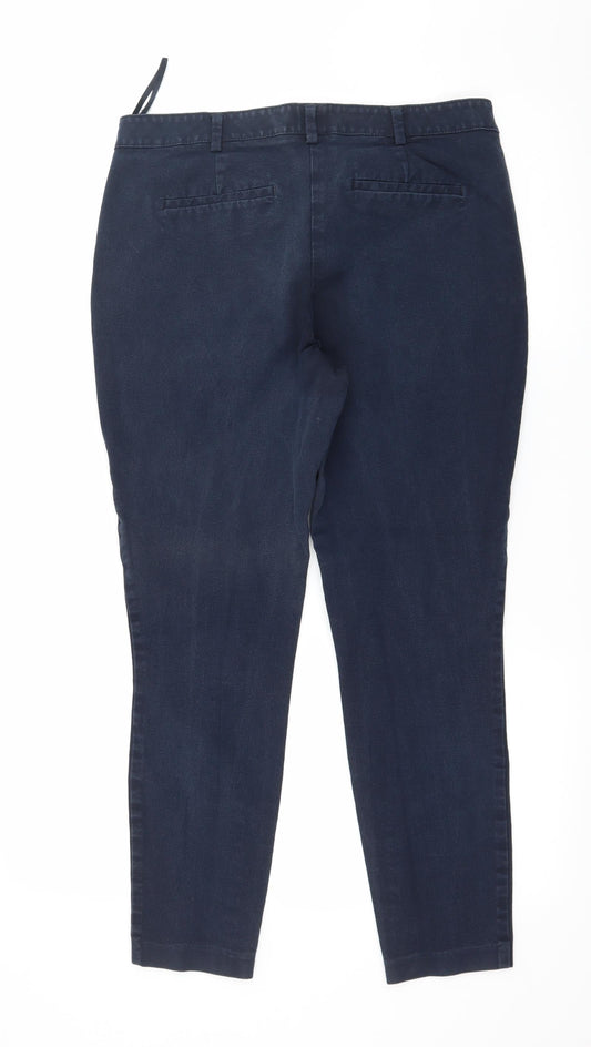 NEXT Womens Blue Denim Skinny Jeans Size 12 L25 in