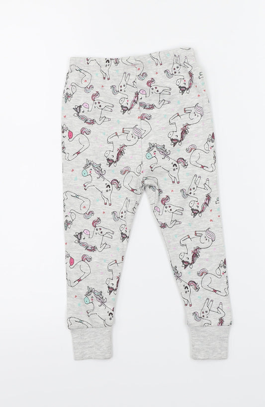 George Girls Grey Trousers Size 2 Years - MY LITTLE PONY
