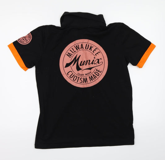 ct&hf Mens Black Polo Size M