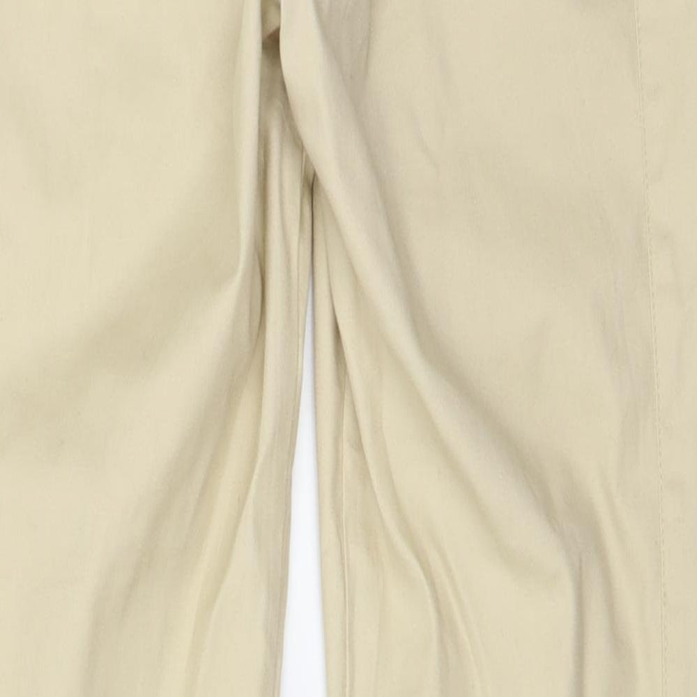 stockl Womens Beige Trousers Size 28 in L25 in