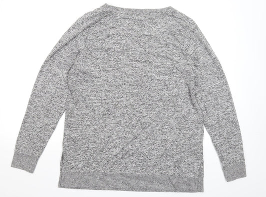 Lucky Star Mens Grey Pullover Jumper Size L