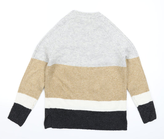Marks and Spencer Womens Multicoloured Knit Pullover Jumper Size S