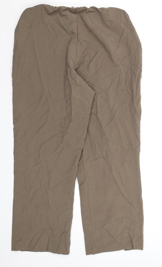Classic Womens Grey Trousers Size 36 in L26 in