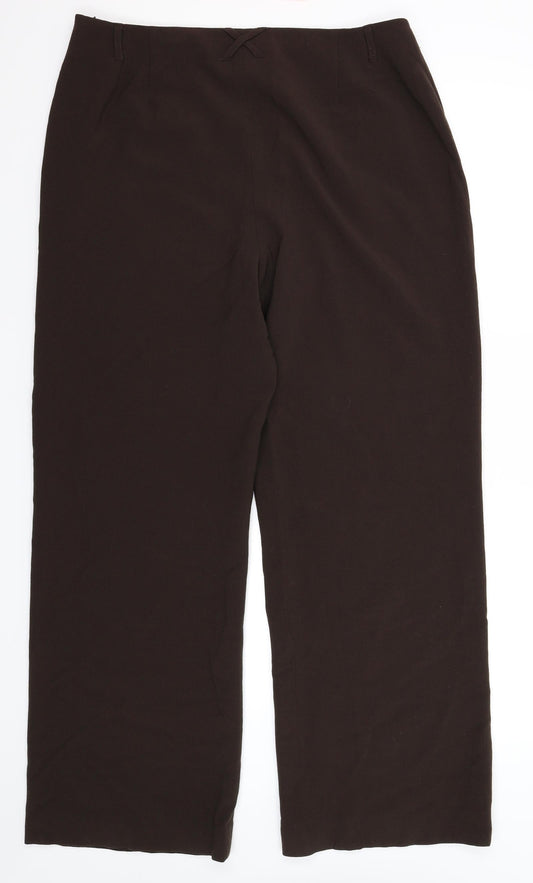 ALEX Womens Grey Trousers Size 34 in L30 in