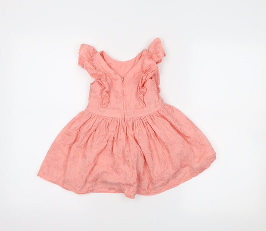 M&S Girls Pink Tutu Dress Size 18-24 Months