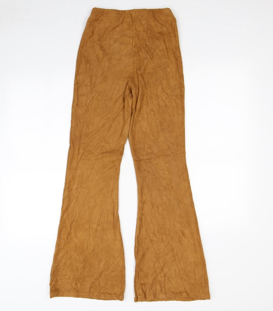 FOREVER 21 Womens Brown Trousers Size S L30 in