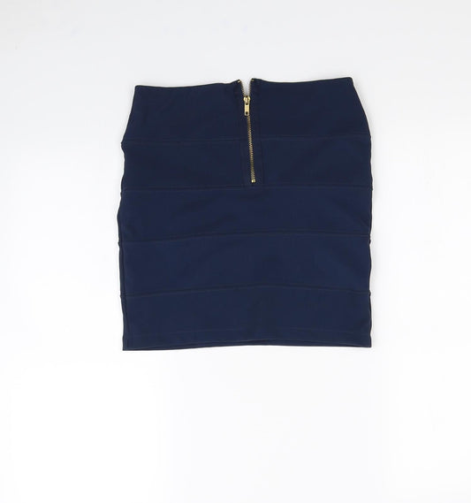 SMOOVE Womens Blue Mini Skirt Size 10