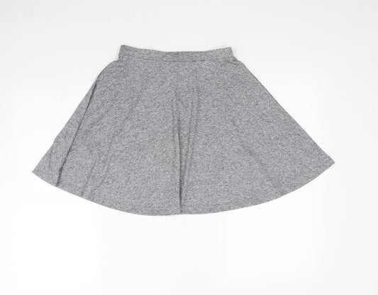 Papaya Womens Grey Flare Skirt Size 8