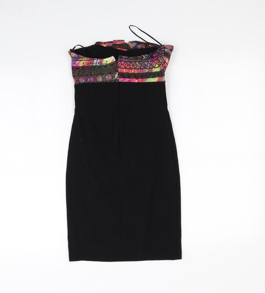 Boohoo Womens Black Mini Size S
