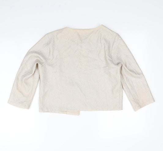 Dorothy Perkins Womens Silver Jacket Size 12
