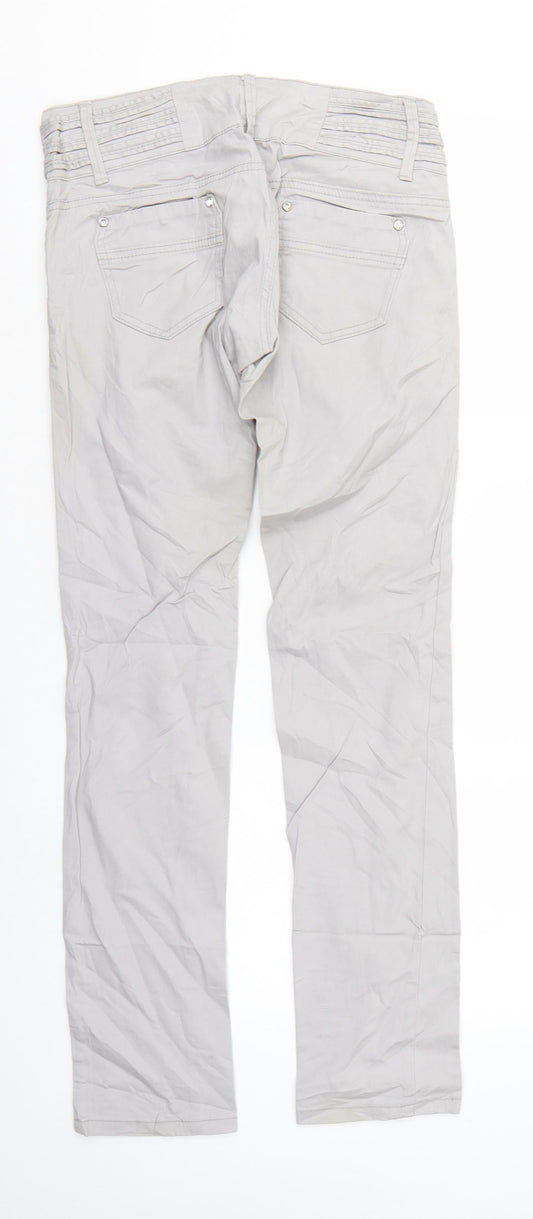 Dzire Jeans Womens Grey Straight Jeans Size 29 in L30 in