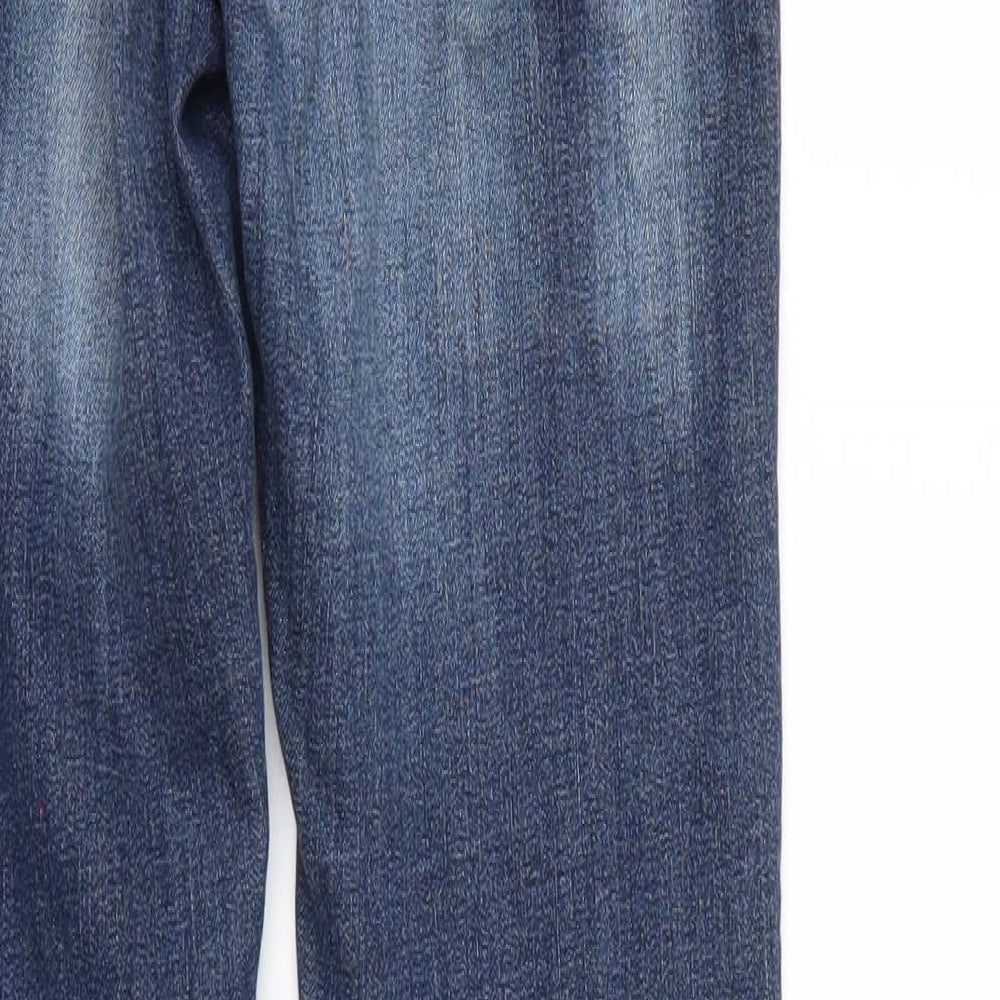 & slim Mens Blue Denim Skinny Jeans Size 25 in L32 in
