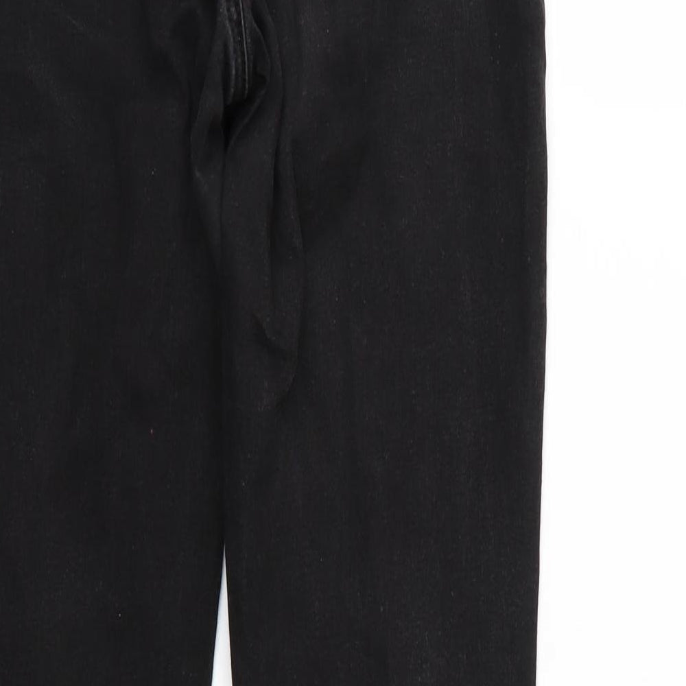 Spirit Mens Black Skinny Jeans Size 27 L32 in