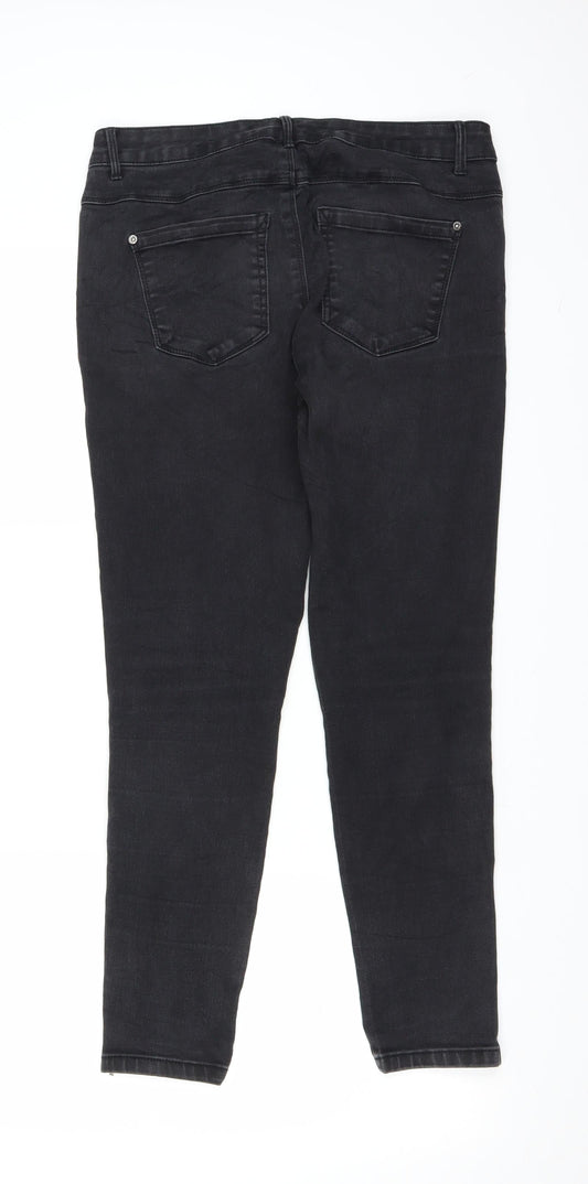 Only Womens Grey Denim Jegging Jeans Size 32 in L26 in