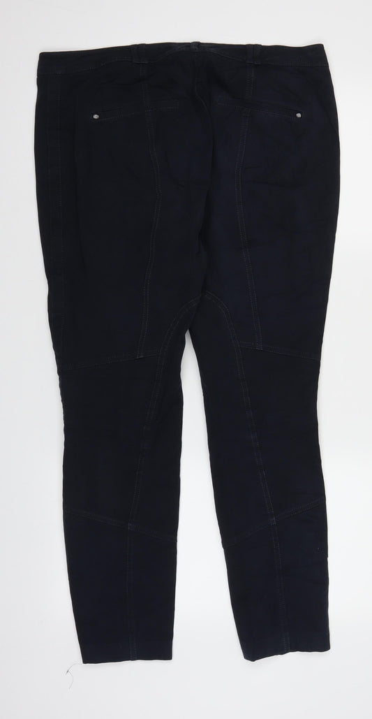 Sofia Womens Blue Denim Straight Jeans Size 16 L27.5 in