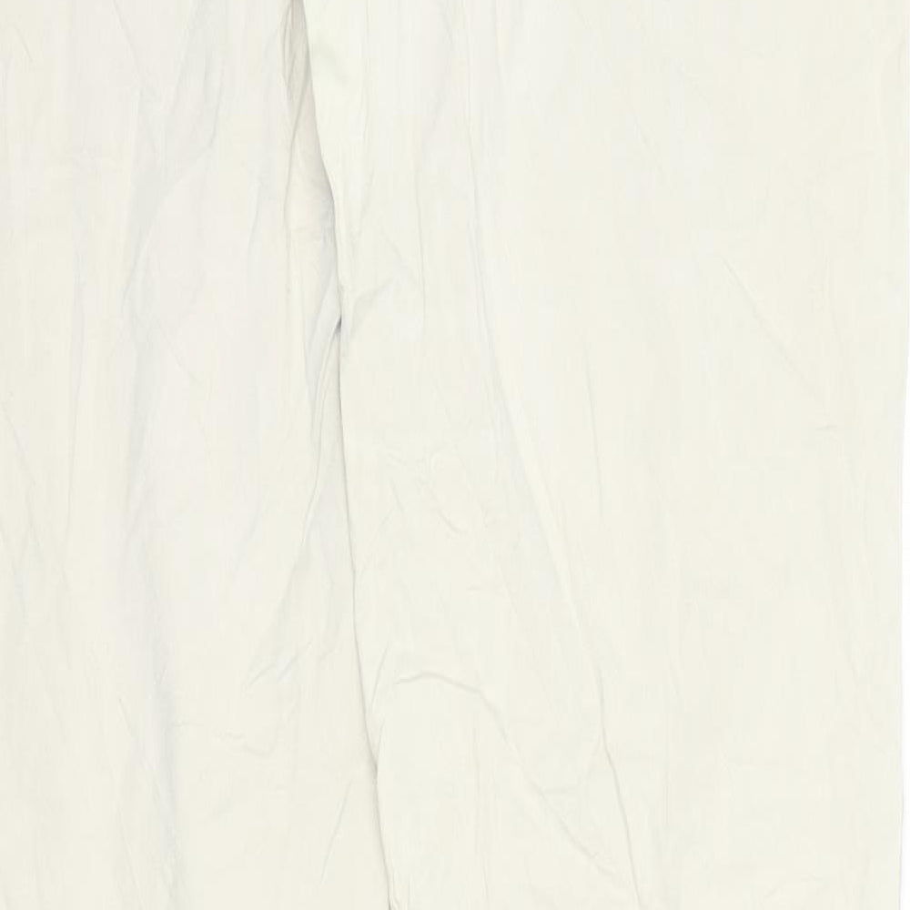 Strauss Womens Beige Denim Straight Jeans Size 8 L31 in