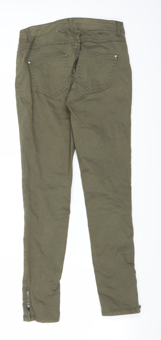 Select Womens Green Denim Jegging Jeans Size 12 L26 in