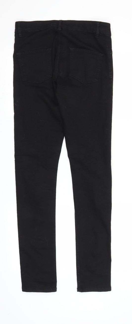 ASOS Womens Black Denim Jegging Jeans Size 30 in L30 in