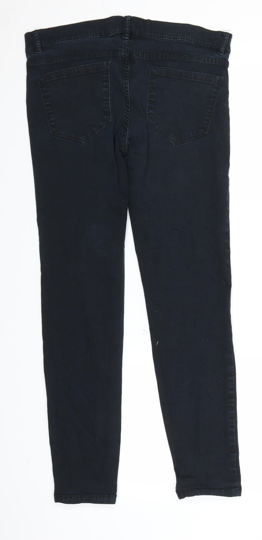 Preworn Womens Blue Denim Jegging Jeans Size 12 L27 in