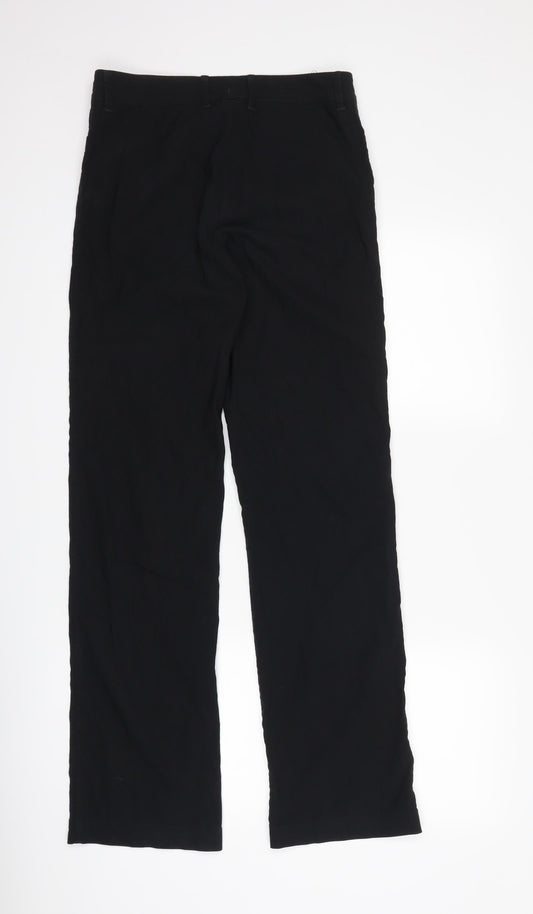 voice of europe Womens Black Trousers Size 28 in L32 in