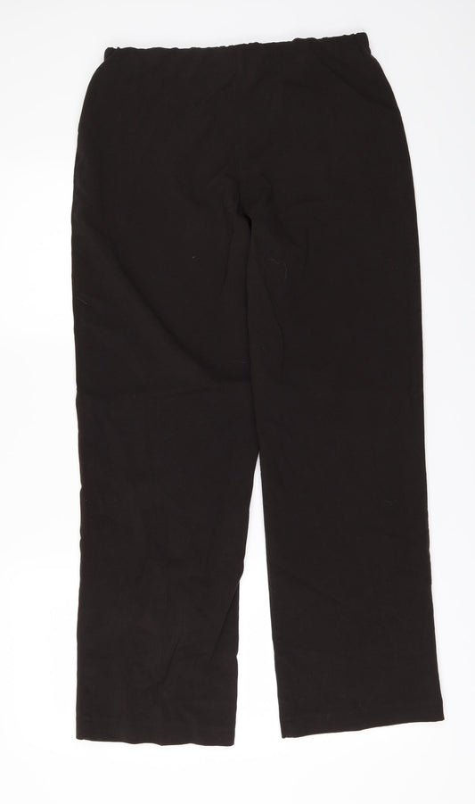 Autonomy Womens Brown Trousers Size 12 L29 in