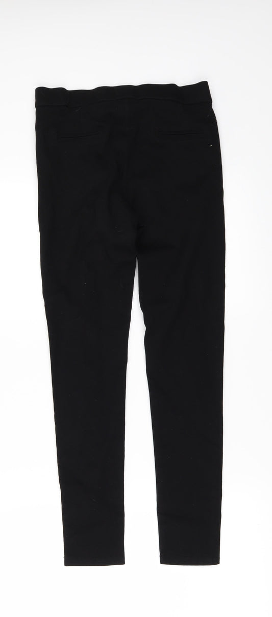 Preworn Womens Black Denim Skinny Jeans Size 28 in L24 in