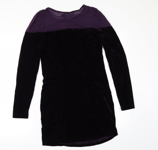 MINKPNK Womens Purple Mini Size M