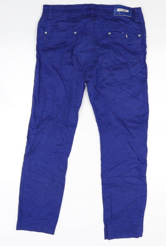 Miss cherry Womens Blue Denim Skinny Jeans Size 33 in L25 in