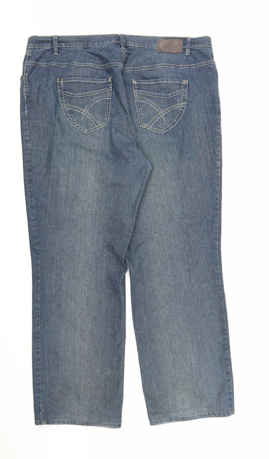 Gerry Weber Womens Blue Denim Bootcut Jeans Size 39 in L28 in