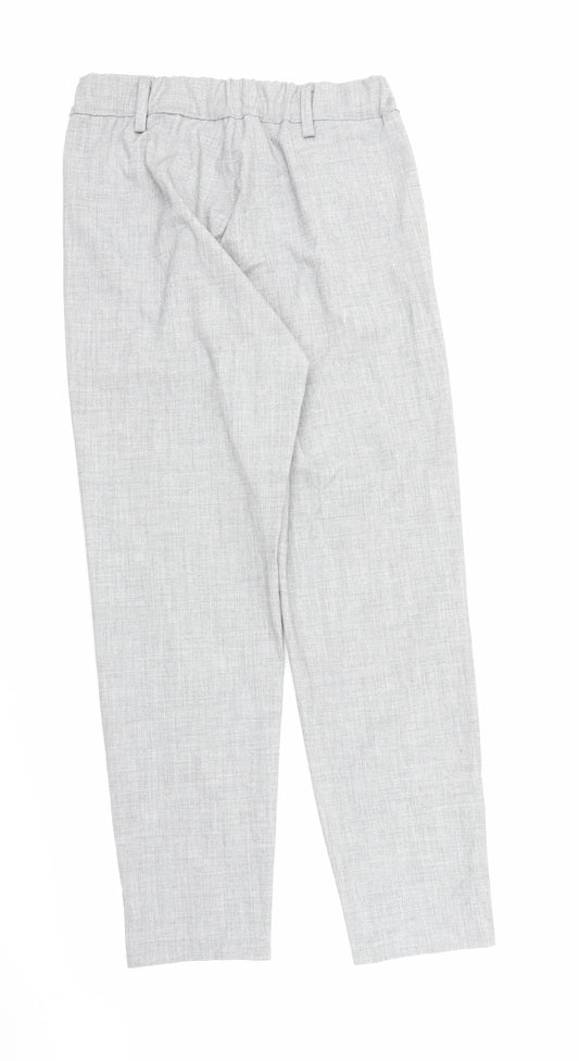 Preworn Womens Grey Carrot Trousers Size M L25 in