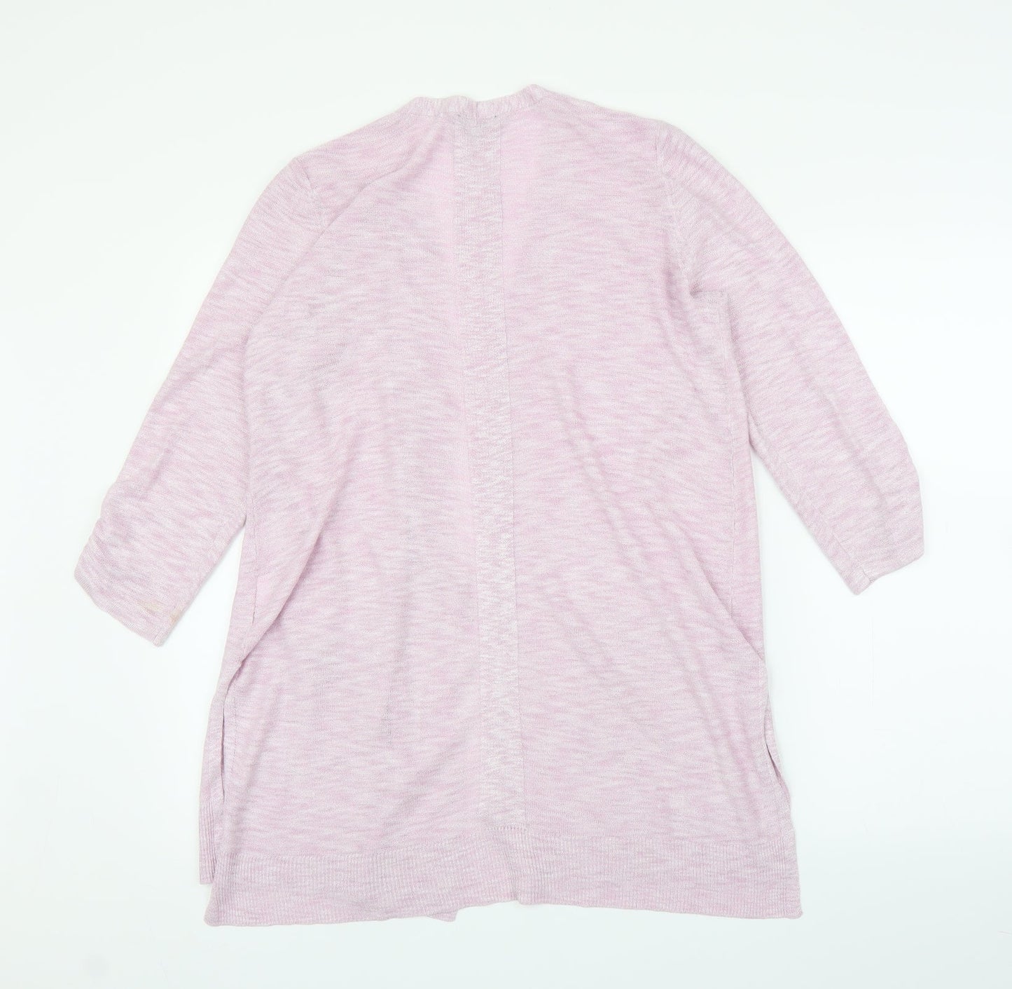 Jones New York Womens Purple Cardigan Jumper Size L