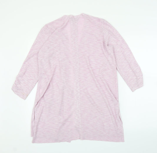 Jones New York Womens Purple   Cardigan Jumper Size L