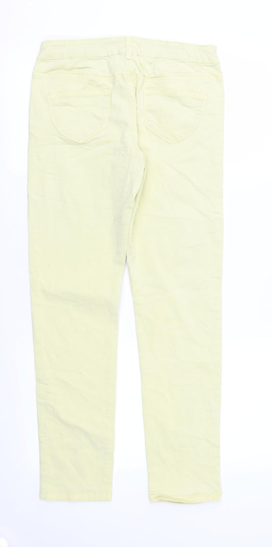 here there Womens Green Skinny Jeans Size 28 in L26 in