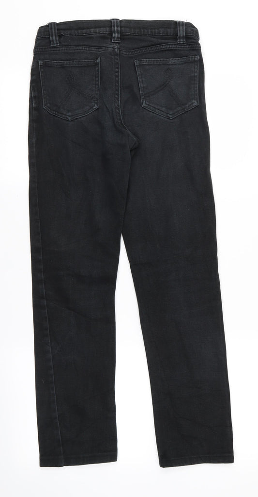 Preworn Womens Black Skinny Jeans Size 8 L26 in