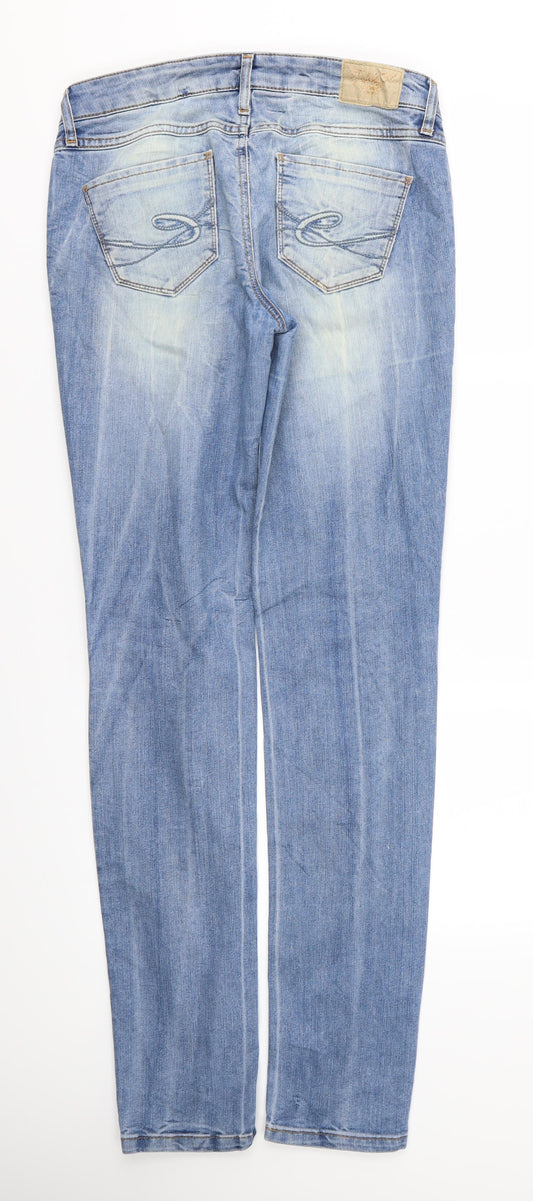 ldc by espirit Womens Blue Skinny Jeans Size 28 in L32 in