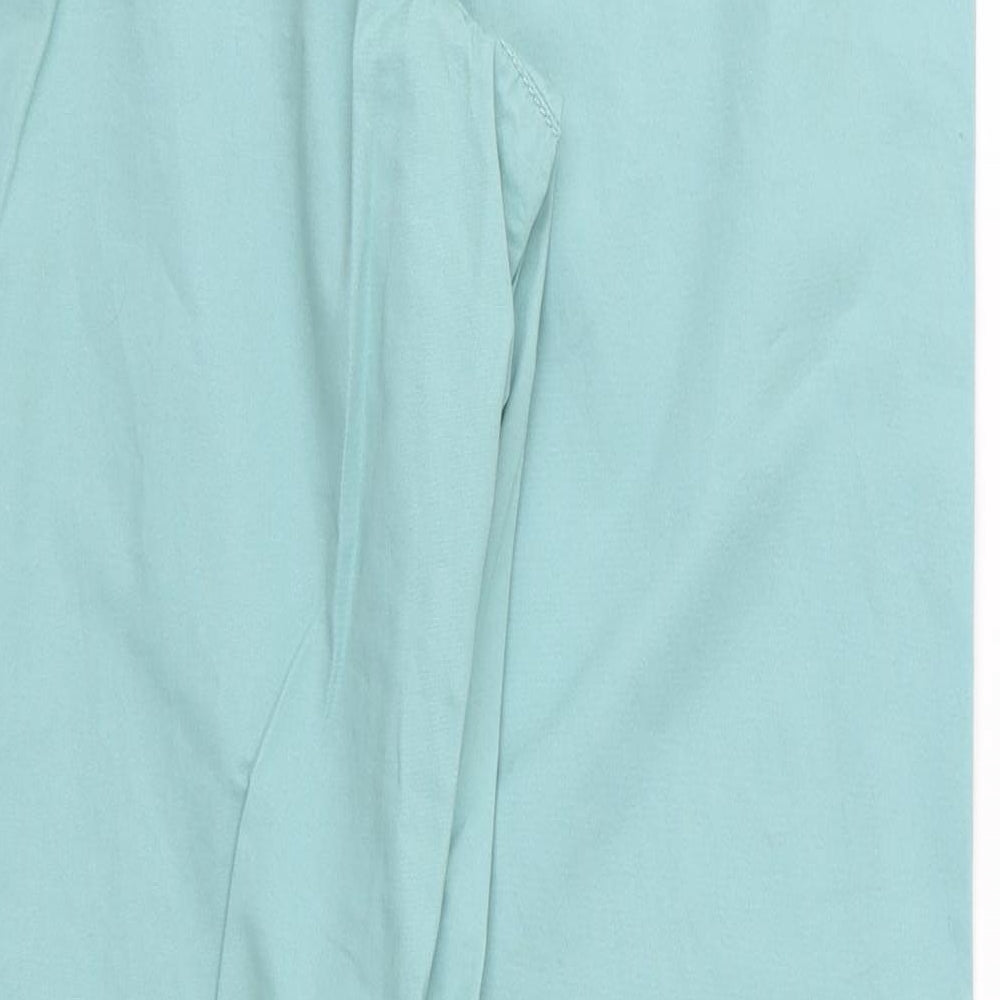 Indigo Collection Womens Blue Trousers Size 12 L29 in