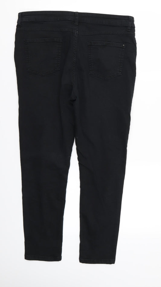 Preworn Womens Black Jegging Leggings Size 34 in L27 in