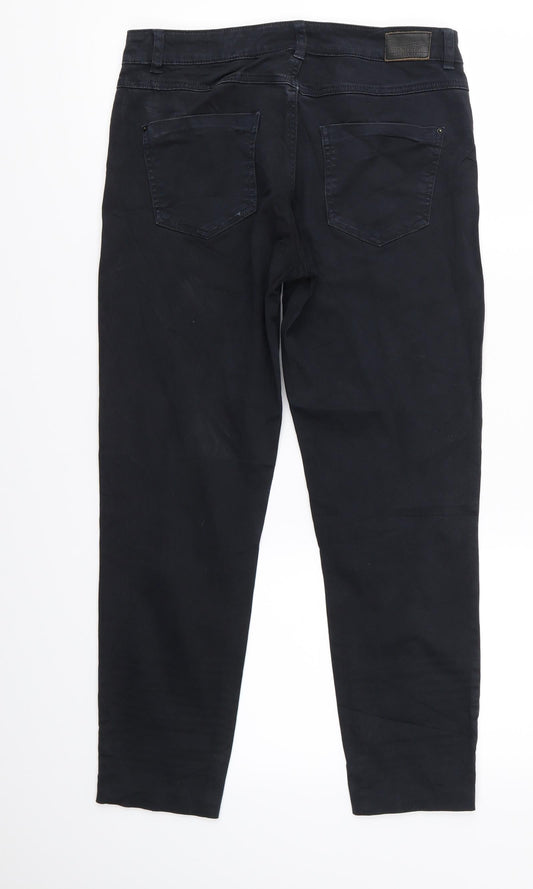Zara Womens Black Skinny Jeans Size 8 L24 in