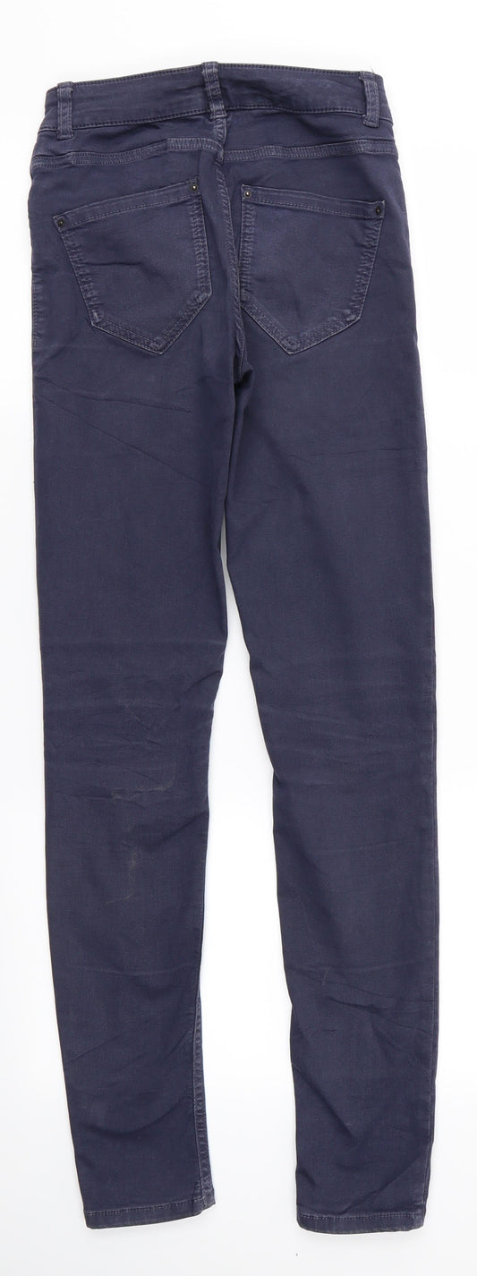 Hallhuber Womens Blue Skinny Jeans Size 4 L29 in