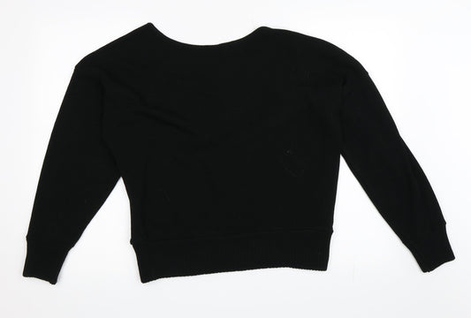 RMB Womens Black Pullover Jumper Size 14