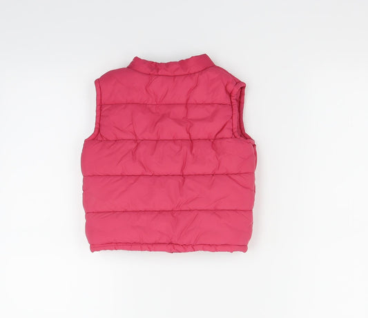 mamas & papas Girls Pink Jacket Size 2 Years