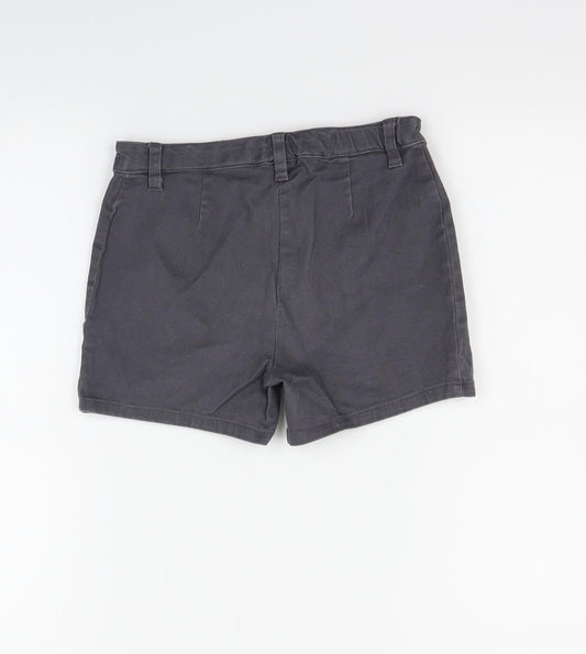 NEXT Girls Grey Cut-Off Shorts Size 10 Years