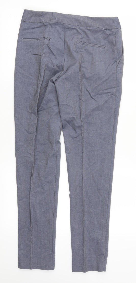 MG Meg Womens Blue Trousers Size 8 L27.5 in