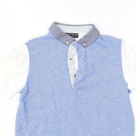 NEXT Boys Blue Basic Polo Size 5 Years