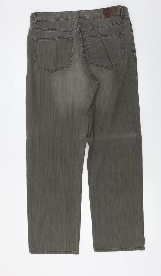 Cherokee Womens Brown Straight Jeans Size 34 in L30 in