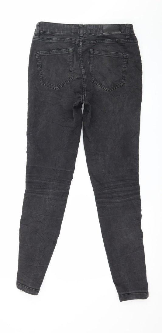 Diverse Womens Black Denim Skinny Jeans Size 8 L28 in