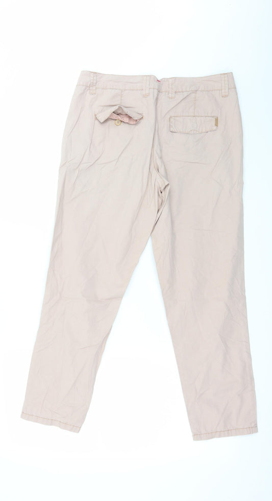 Espirit Womens Pink Trousers Size 10 L27 in