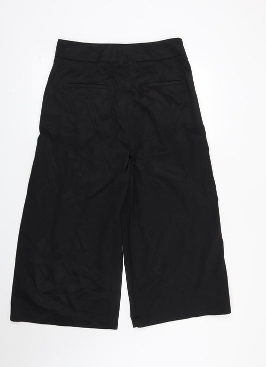 Marks and Spencer Womens Black Trousers Size 12 L24 in