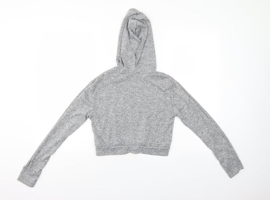 Preworn Womens Grey Pullover Hoodie Size S