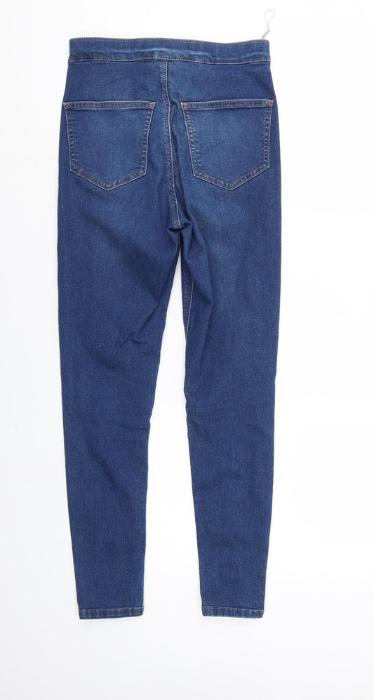 Top Shop Mens Blue Denim Skinny Jeans Size 28 L30 in